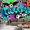 Papier Peint - Sports Graffiti 100x70cm - Intissé
