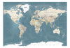 Papier Peint - Vintage World Map - Intissé