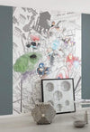 Komar Avengers Attack Papier Peint Intissé 200x280cm 4 bandes ambiance | Yourdecoration.fr