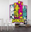 Komar Avengers Flash Papier Peint Intissé 200x280cm 4 bandes ambiance | Yourdecoration.fr