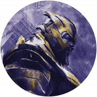 Komar Avengers Painting Thanos Papier Peint Adhésif 125x125cm Rond | Yourdecoration.fr