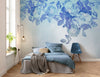 Komar Blue Aura Intisse Papier Peint 350X250cm 7 Bandes Interieur | Yourdecoration.fr