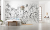 Komar Butterfly Field Intisse Papier Peint 400X250cm 8 Bandes Interieur | Yourdecoration.fr