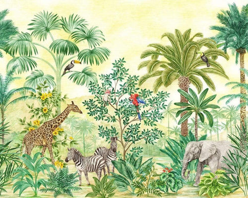 Komar Jungle Adventure Papier Peint Intissé 350x280cm 7 bandes | Yourdecoration.fr
