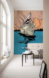 Komar La Nave Papier Peint Intissé 200x280cm 4 bandes ambiance | Yourdecoration.fr