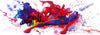 Komar Intisse Papier Peint 4 4123 Spider Man Graffiti Art | Yourdecoration.fr