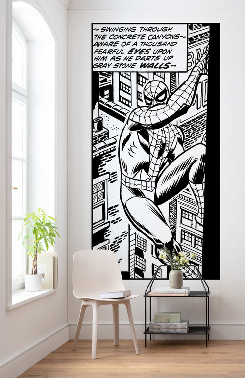 Komar Intisse Papier Peint Iadx2 085 Spider Man Classic Climb Interieur | Yourdecoration.fr