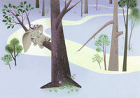 Komar Intisse Papier Peint Iadx8 044 Dumbo Sleep On Tree | Yourdecoration.fr