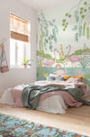 Komar Intisse Papier Peint Iax4 0044 Flamingo Vibes Interieur | Yourdecoration.fr