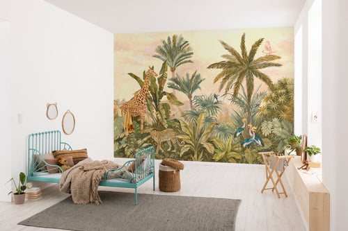 Komar Intisse Papier Peint Iax8 0005 Tropical Vintage Garden Interieur | Yourdecoration.fr
