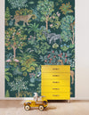 Komar Intisse Papier Peint Inx4 055 Happy Jungle Interieur | Yourdecoration.fr