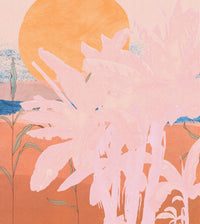 Komar Intisse Papier Peint Inx5 091 Platanos Pink | Yourdecoration.fr
