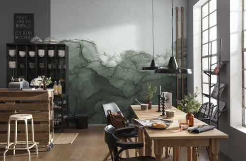 Komar Intisse Papier Peint Inx6 004 Green Dust Interieur | Yourdecoration.fr
