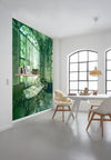 Komar Intisse Papier Peint Shx4 145 Stanza Verde Interieur | Yourdecoration.fr