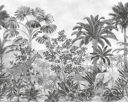 Komar Intisse Papier Peint Iax7 0035 Jungle Evolution | Yourdecoration.fr
