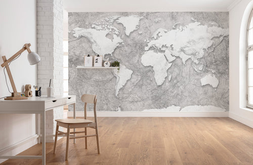 Komar Intisse Papier Peint X7 1007 World Relief Interieur | Yourdecoration.fr