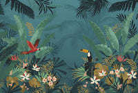 Komar Intisse Papier Peint Xxl4 1013 Enchanted Jungle | Yourdecoration.fr