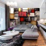 Papier Peint - Colorful Home - Intissé