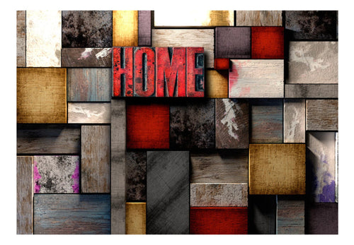Papier Peint - Colorful Home - Intissé