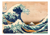 Papier Peint - Hokusai The Great Wave off Kanagawa Reproduction 200x140cm - Intissé