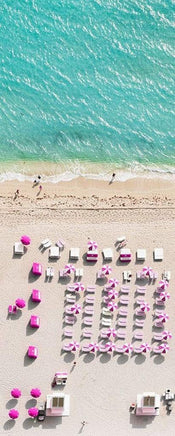 Komar Pink Umbrella Papier Peint Intissé 100x250cm 1 bande | Yourdecoration.fr