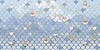 Komar Shelly Bluewave Papier Peint Intissé 500x250cm 5 bandes | Yourdecoration.fr