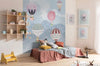 Komar Happy Balloon Papier Peint Intissé 200x250cm 2 bandes ambiance | Yourdecoration.fr