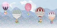 Komar Happy Balloon Papier Peint Intissé 500x250cm 5 bandes | Yourdecoration.fr