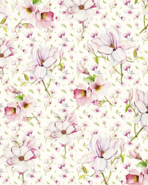 Komar Magnolia Papier Peint Intissé 200x250cm 2 bandes | Yourdecoration.fr