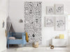 Komar Scribble Park Papier Peint Intissé 100x250cm 1 bande ambiance | Yourdecoration.fr