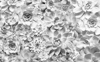 Komar Shades Black and White Papier Peint Intissé 400x250cm 4 bandes | Yourdecoration.fr