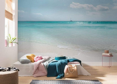Komar Azur Ocean Papier Peint Intissé 400x250cm 4 bandes ambiance | Yourdecoration.fr