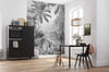 Komar Lac Tropical Black And White Papier Peint Intissé 200x270cm 2 bandes ambiance | Yourdecoration.fr