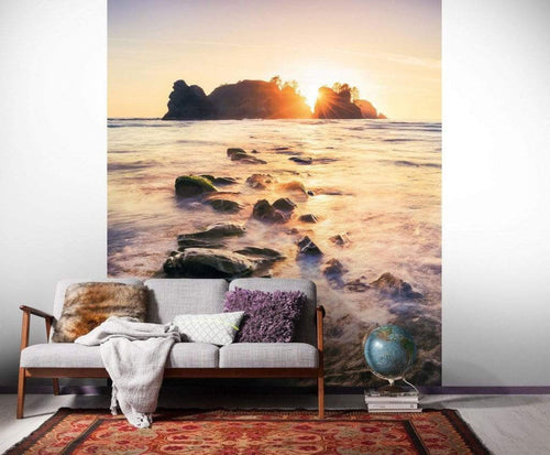 Komar Island Dreaming Papier Peint Intissé 200x250cm 2 bandes ambiance | Yourdecoration.fr