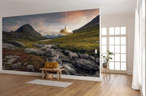 Komar Schroffes Paradies Papier Peint Intissé 450x280cm 9 bandes ambiance | Yourdecoration.fr