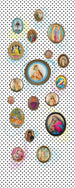 Komar Polka Dots Papier Peint 100x250cm 2 bandes | Yourdecoration.fr
