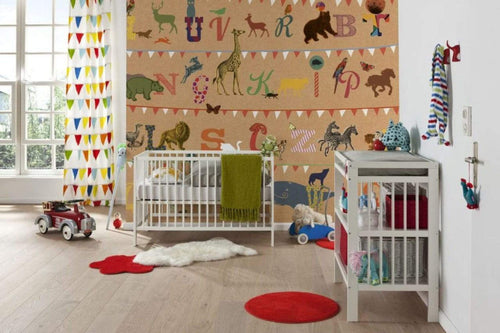 Komar T wie Tiger Papier Peint 250x250cm 5 bandes ambiance | Yourdecoration.fr